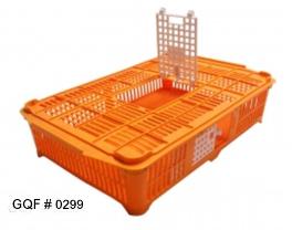 Plastic Game Bird Transport Crate Poultry Cage 38.25”x22.75”x10.75” Chicken Coop 